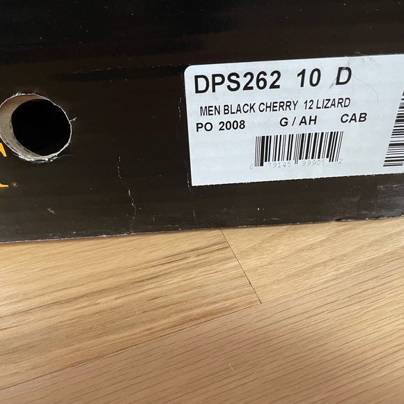 Dan Post Men’s Black Cherry Lizard boots - Picture 2 of 8